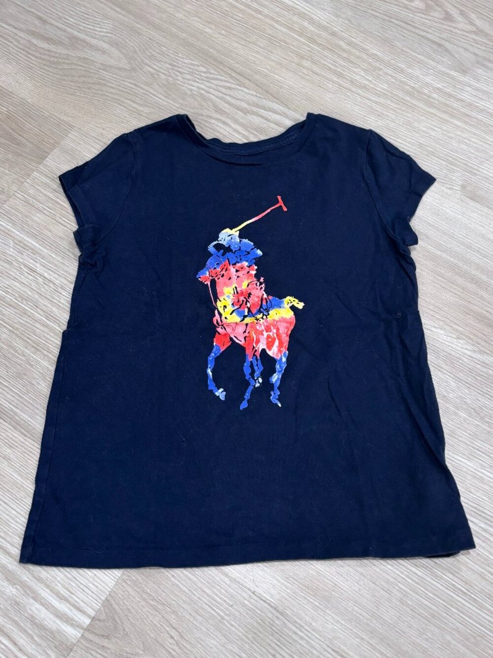 Polo Ralph Lauren Big Pony logo T-Shirt - Size 7 Kids